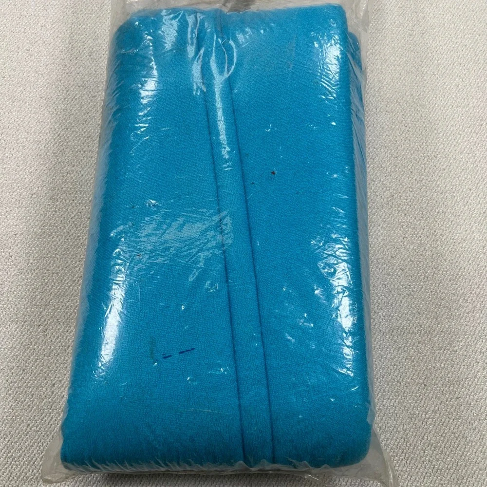 TerryMatt Chaise Lounge Cushion Teal Blue Vintage Work Out TerryFoam Mat USA 90s